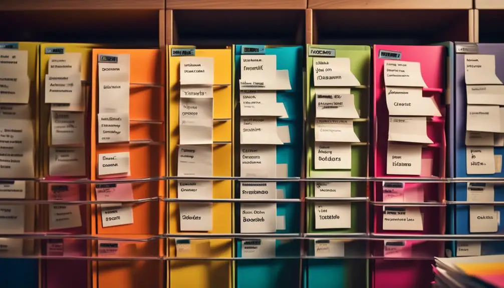 creative ways to organize classroom papers